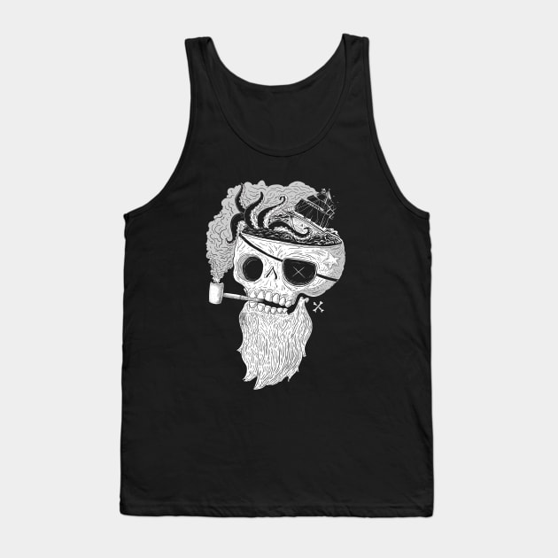 Dead Beard Tank Top by ppmid